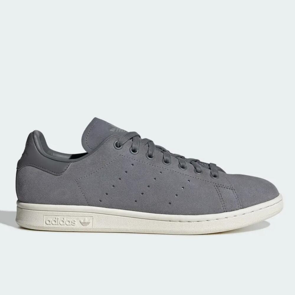 Adidas Originals Men's Stan Smith Grey Suede Sneakers IF8047 Size 5‎